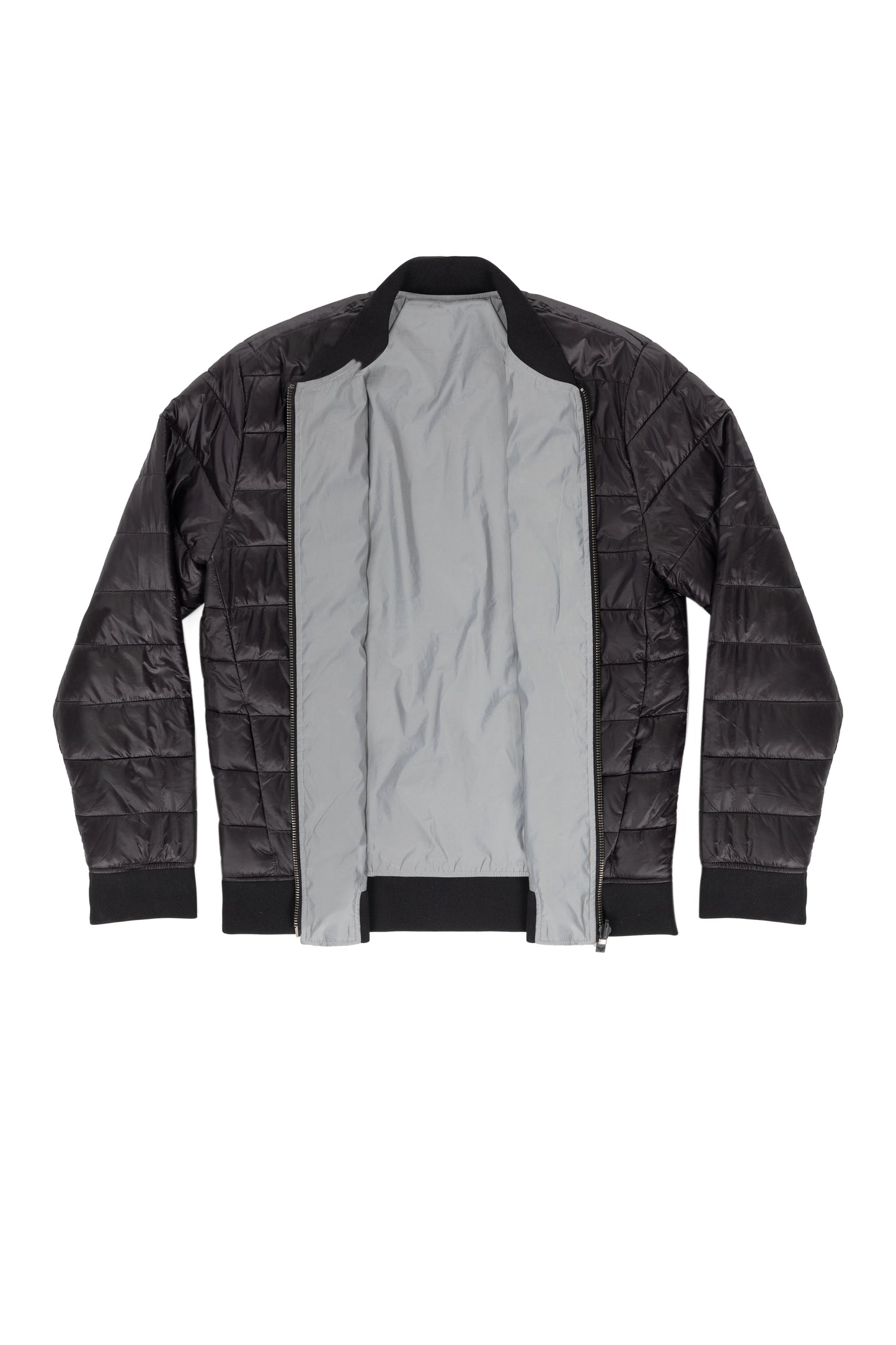 Alternative Down Reflective and Reversable Bomber